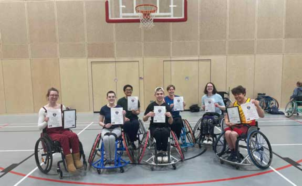 Wheelchair Basketball Team